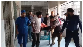 চুয়াডাঙ্গায় পুলিশের ফায়ারিং অনুশীলনে পথচারী গুলিবিদ্ধ