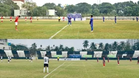 পুলিশের সঙ্গে পারলো না কিংস, মোহামেডান নামলো আরো নিচে