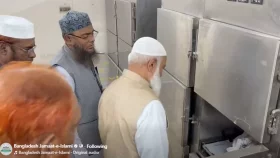 লন্ডন সফর সংক্ষিপ্ত করে ঢাকায় ফিরে হাদির মরদেহ দেখতে গেলেন জামায়াত আমির