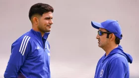 শুবমানকে নিয়ে প্রশ্নের জবাব না দিয়েই দ্রুত সরে পড়লেন গম্ভীর