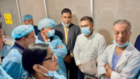 মায়ের পাশে একান্তে সময় কাটালেন তারেক রহমান