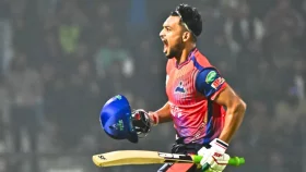 শান্তর সেঞ্চুরি, মুশফিকের দৃঢ় ফিফটিতে রাজশাহীর দাপুটে সূচনা