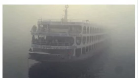ঘন কুয়াশায় বরিশাল-ঢাকা নৌপথে লঞ্চ চলাচল বন্ধ