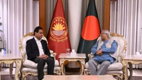 প্রধান উপদেষ্টার সঙ্গে পাকিস্তান জাতীয় পরিষদ স্পিকারের সাক্ষাৎ