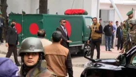 খালেদা জিয়ার অন্তিম যাত্রা, মরদেহ গুলশানের বাসভবনে