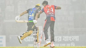 রিপন মন্ডলে টাই, রিপন মন্ডলে সুপার ওভার জয় রাজশাহীর