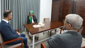 তারেক রহমানের সঙ্গে জুনায়েদ আল হাবিবের সৌজন্য সাক্ষাৎ