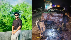 ঢাকা-আরিচা মহাসড়কে দুই প্রাইভেটকারের সংঘর্ষে নিহত ১