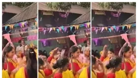 ফাঁস হলো পূজা চেরির গায়ে হলুদের ভিডিও