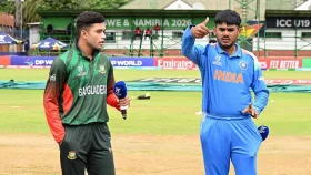 যুব বিশ্বকাপে হ্যান্ডশেক করলেন না বাংলাদেশ ও ভারতের অধিনায়ক