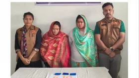 মুন্সীগঞ্জে ইয়াবাসহ গ্রেপ্তার ২ বোন