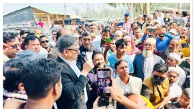 কক্সবাজার-১ আসনে সালাহউদ্দিন আহমদের প্রচারণা শুরু