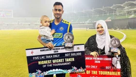 দুই পুরস্কার আর সর্বোচ্চ উইকেটের রেকর্ড গড়েও হতাশ শরীফুল