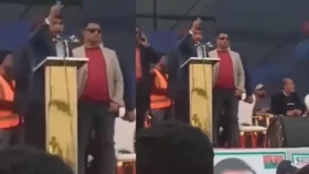&lsquo;হাজার বার জয় বাংলা স্লোগান দেব&rsquo; তারেক রহমানের মঞ্চে ছাত্রদল নেতা