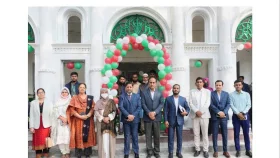 শেরপুরে জমিদারের প্রশাসনিক ভবন এখন জ্ঞান চর্চার লাইব্রেরী