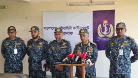 নির্বাচন ঘিরে সীমান্ত এলাকায় কঠোর অবস্থানে নৌবাহিনী
