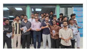 ধানের শীষের প্রচারণায় ক্রিকেট দলের সাবেক অধিনায়ক হাবিবুল বাশার&nbsp;