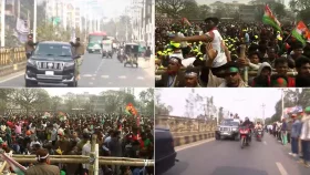 নির্বাচনী সমাবেশে যোগ দিতে রাজশাহীতে তারেক রহমান। সরাসরি...