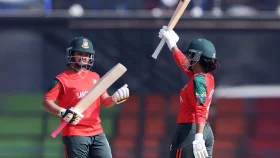 জ্যোতি-সোবহানার বিস্ফোরক ব্যাটিংয়ে বাংলাদেশের বিশাল জয়