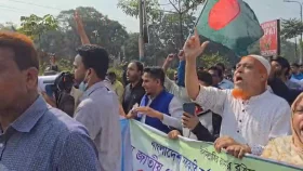 নবম বেতন কমিশনের দাবিতে উত্তাল আগারগাঁও