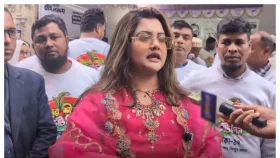 তারেক রহমানের প্রচারণায় হুমায়রা সুবহা