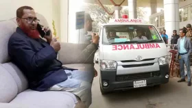 বিপুল টাকাসহ আটক ঠাকুরগাঁও জেলা জামায়াত আমির অসুস্থ, হাসপাতালে ভর্তি