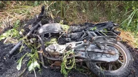 মাদারীপুরের রাজৈরে ভোটকেন্দ্রের পাশে মোটরসাইকেলে আগুন&nbsp;