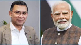 তারেক রহমানকে নরেন্দ্র মোদির অভিনন্দন