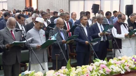 প্রথম ধাপে শপথ নিলেন বিএনপির নবনির্বাচিত এমপিরা