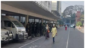 নতুন প্রধানমন্ত্রীকে স্বাগত জানাতে সচিবালয় প্রস্তুত