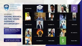 ইন্টারন্যাশনাল স্ট্যান্ডার্ড ইউনিভার্সিটিতে শিক্ষক&ndash;গবেষকদের সক্ষমতা বাড়াতে ওয়েবিনার অনুষ্ঠিত