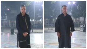 অমর একুশের প্রথম প্রহরে শহীদ মিনারে রাষ্ট্রপতি-প্রধানমন্ত্রীর শ্রদ্ধা