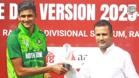 মোস্তাফিজকে টেক্কা দিলেন নাহিদ রানা, রনির অলরাউন্ড নৈপুণ্য