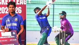 হাসান মাহমুদ হয়ে উঠলেন ব্যাটসম্যান, জেতালেন ইস্ট জোনকে