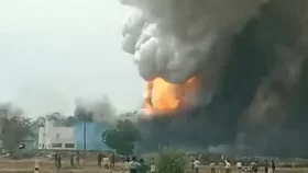 অন্ধ্রপ্রদেশে কারখানায় ভয়াবহ বিস্ফোরণে নিহত ১৮