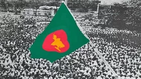 ৫৫ বছর আগে আজকের এই দিনে উড়েছিল স্বাধীন বাংলার প্রথম পতাকা