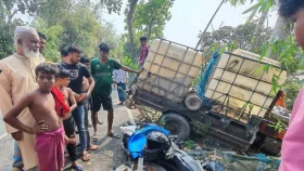মোটরসাইকেলে-নসিমন সংঘর্ষে কলেজছাত্র নিহত