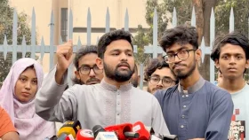 হাদি হত্যার মূল পরিকল্পনাকারীদের গ্রেফতারের দাবি ইনকিলাব মঞ্চের