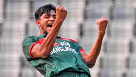 নাহিদ রানার আগুনে বোলিংয়ে ১১৪ রানেই অলআউট পাকিস্তান