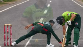 সালমানের রান-আউট দিয়ে বিজ্ঞাপন বানাল রাওয়ালপিন্ডি পুলিশ