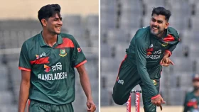 আইসিসি র&zwj;্যাঙ্কিংয়ে ৬৫ ধাপ এগোলেন নাহিদ; সেরা দশে মিরাজ