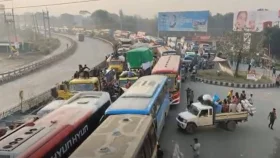 ঢাকা-টাঙ্গাইল মহাসড়কে ২০ কিলোমিটার যানবাহনের ধীরগতি