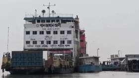 দৌলতদিয়া-পাটুরিয়া নৌরুটে ফেরি চলাচল শুরু