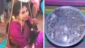 নাতনির সমান ওজনের কয়েন উপহার দিলেন নানা
