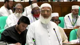 নিজেকে শহিদ পরিবারের সন্তান দাবি জামায়াত আমিরের