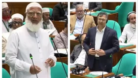 সংসদে বিরোধীদলীয় নেতা ও স্বরাষ্ট্রমন্ত্রীর পাল্টাপাল্টি বক্তব্য