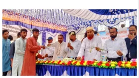 নবাবগঞ্জ সরকারি পাইলট উচ্চ বিদ্যালয়ে বিদায় সংবর্ধনা
