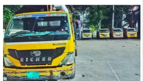 অবৈধ বালু উত্তোলনে একজনের কারাদণ্ড, ৪ ট্রাক জব্দ