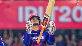 এবার কোহলিদের বিরুদ্ধে তাণ্ডব বৈভবের, আবার ১৫ বলে হাফসেঞ্চুরি!