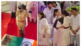 রাষ্ট্রীয় মর্যাদায় আশা ভোঁসলেকে শেষ শ্রদ্ধা